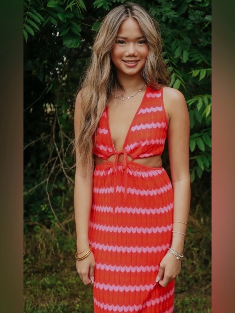 Show Me Your MuMu Maxi Cut Out Dress